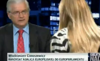 Kropka nad i Monika Olejnik Cimoszewicz roszczenia. Monika Olejnik TVN, Cimoszewicz 447