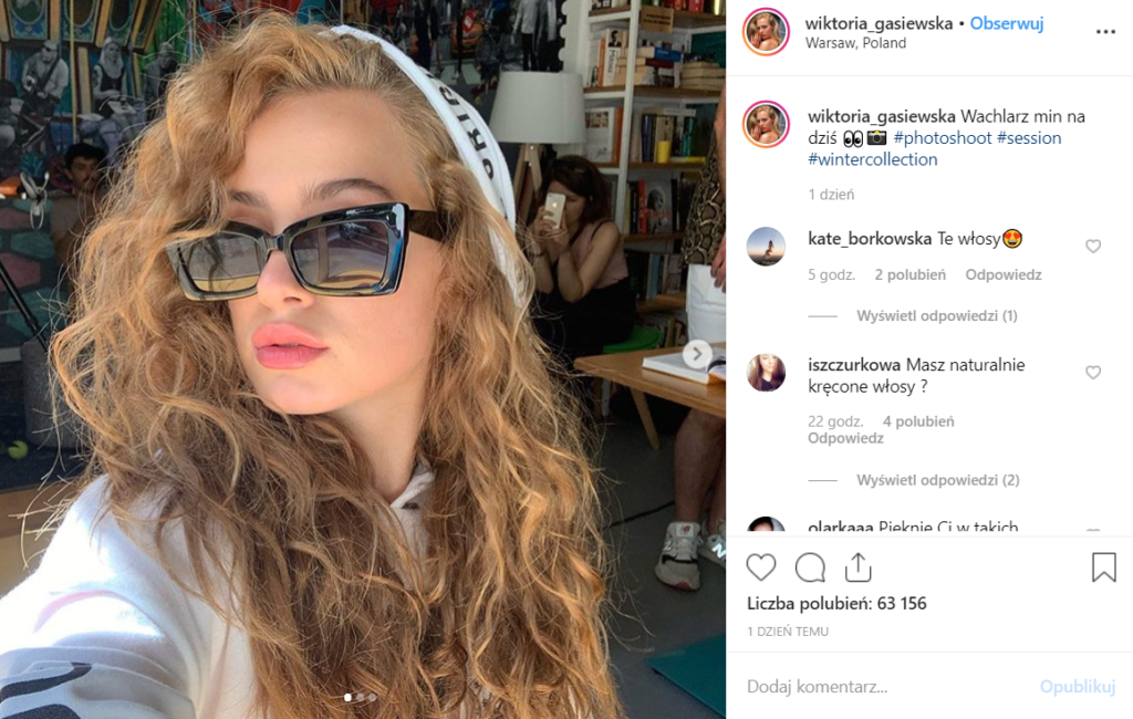 Czy Gąsiewska znana z serialu Rodzinka.pl (TVP) wstrzyknęła sobie botoks? Zmiany można zaobserwować na jej koncie Instagram. Co na to Adam Zdrójkowski?