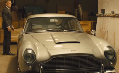 James Bond (ostanio Daniel Craig) pierwszy szpieg królowej nie traci na popularności. Teraz na sprzedaż jest pierwsze auto Bonda, Aston Martin Db5.