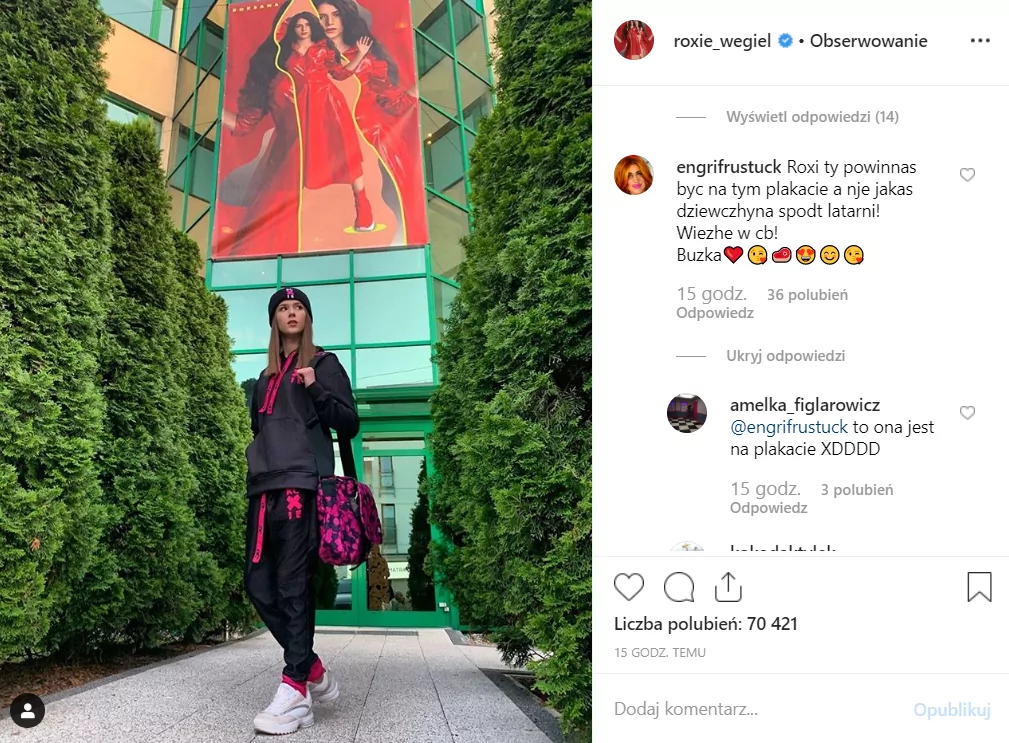 Skandal! Roksana Węgiel (The Voice Kids, Eurowizja dla dzieci) została upokorzona na portalu Instagram, zarzucono jej, że wygląda jak prostytutka