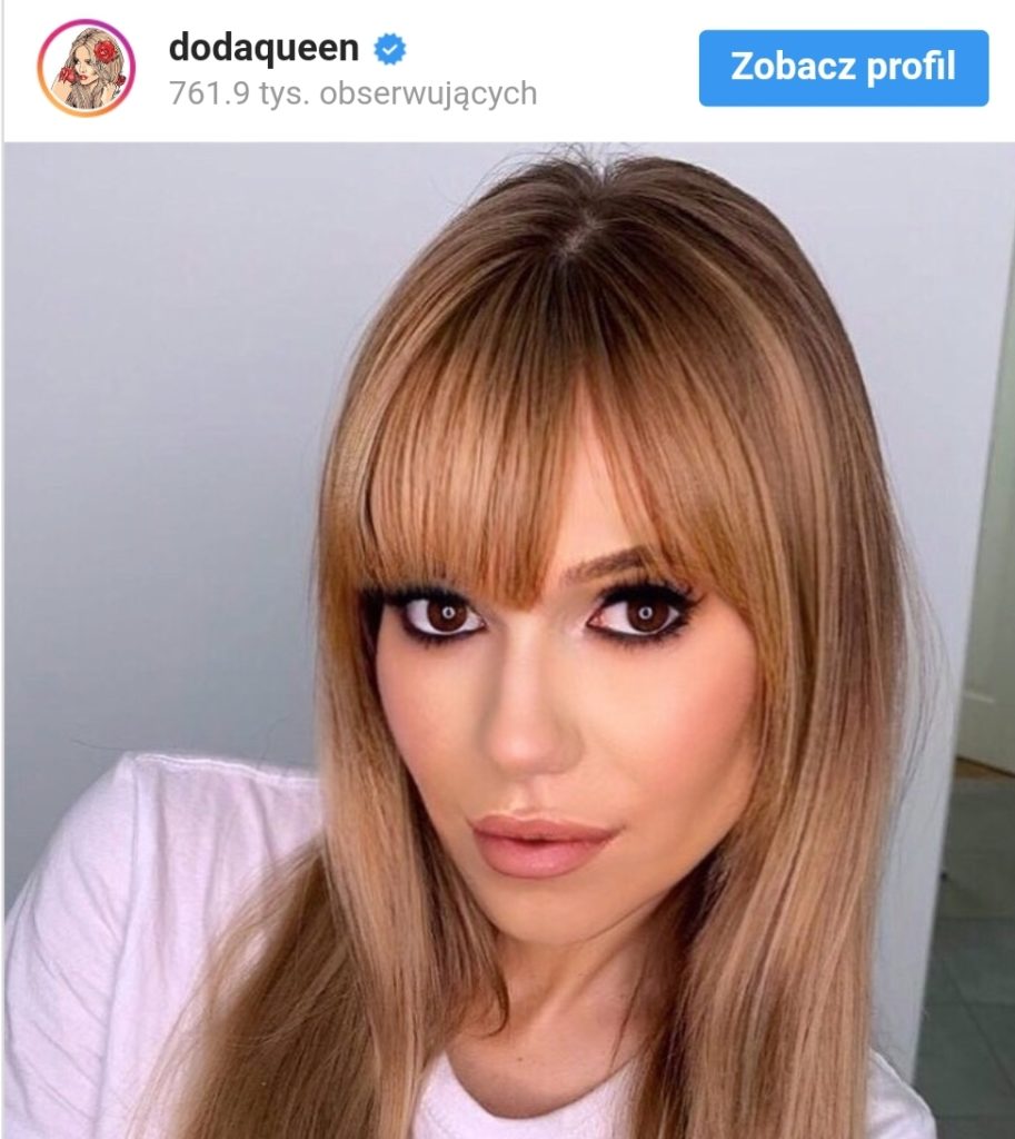 Doda jak Anna Przybylska. Niesamowite zdjęcie Dody na portalu instagram. Wokalistka Virgin szokuje metamorfozą fanów. To niesamowite 