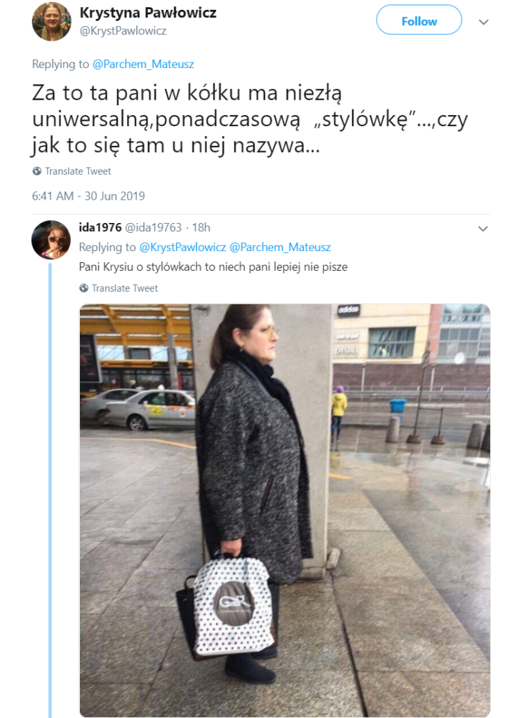 Hejt w sieci: Atak na portalu Twitter jakiego doświadczyła Krystyna Pawłowicz (PiS) ją zabolał, a broniła tylko kreacji jaką zaprezentowała Agata Duda.