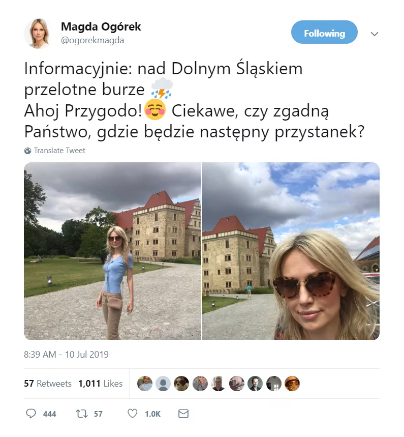Magdalena Ogórek (Studio Polska, Minęła dwudziesta, TVP Info) została zapytana na portalu Twitter, czy toczy ją anoreksja. Ostra Odpowiedź!