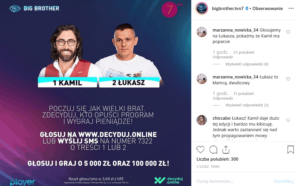 Kamil Lemieszewski to jedyna gwiazda show TVN7, której nie przyćmił Tomasz Karolak. Instagram go wspiera. Co przyniesie 8 października i nowy "Big Brother"?