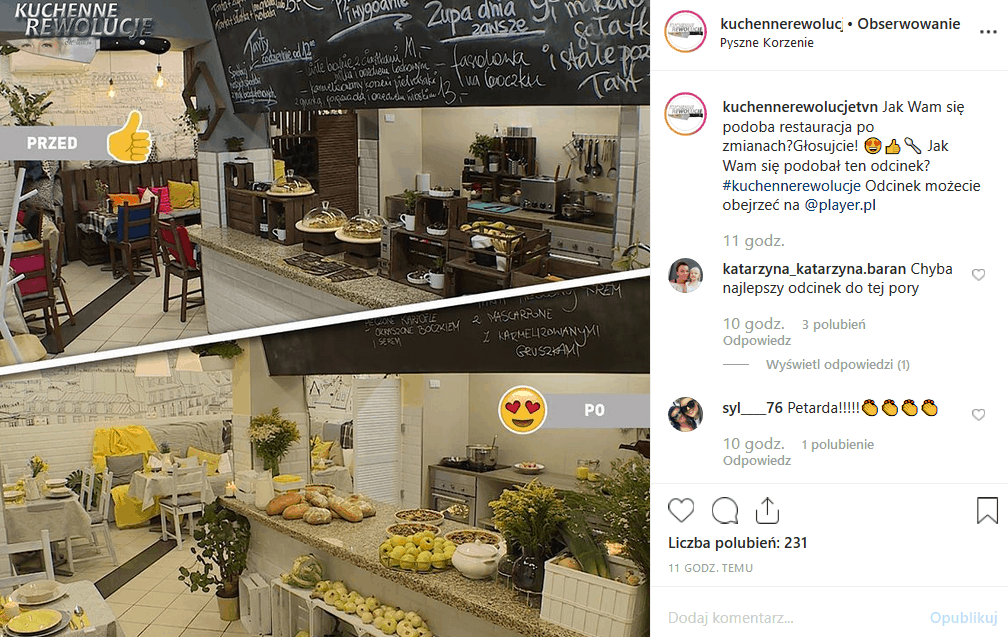 Magda Gessler i "Kuchenne rewolucje" odwiedzają Wrocław. "Bistro Pyszne Korzenie" to sukces jurorki "MasterChef". Instagram programu pokazuje efekty.