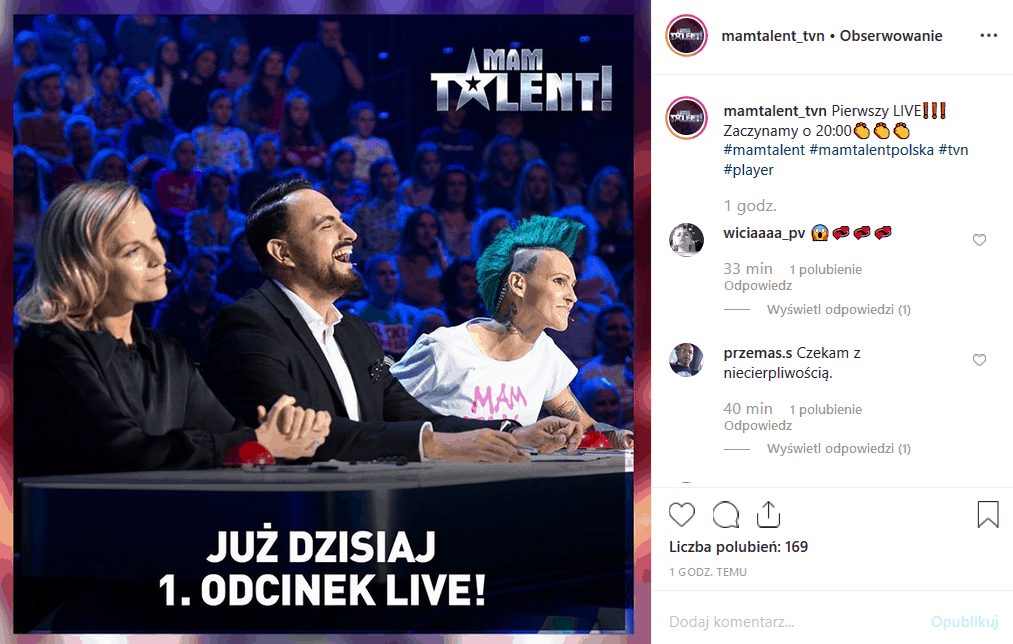 26 października półfinały "Mam talent" (TVN).Tym razem to nie Agnieszka Chylińska, Małgorzata Foremniak i Agustin Egurrola, a widzowie będą mieli głos.