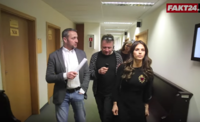 Konflikt Rosati - Śmigielski trwa. Gwiazda TVN i Polsat ("Zawsze warto) opublikowała na portalu Instagram zdjęcia mężczyzny pod jej domem. Ten zaprzecza.