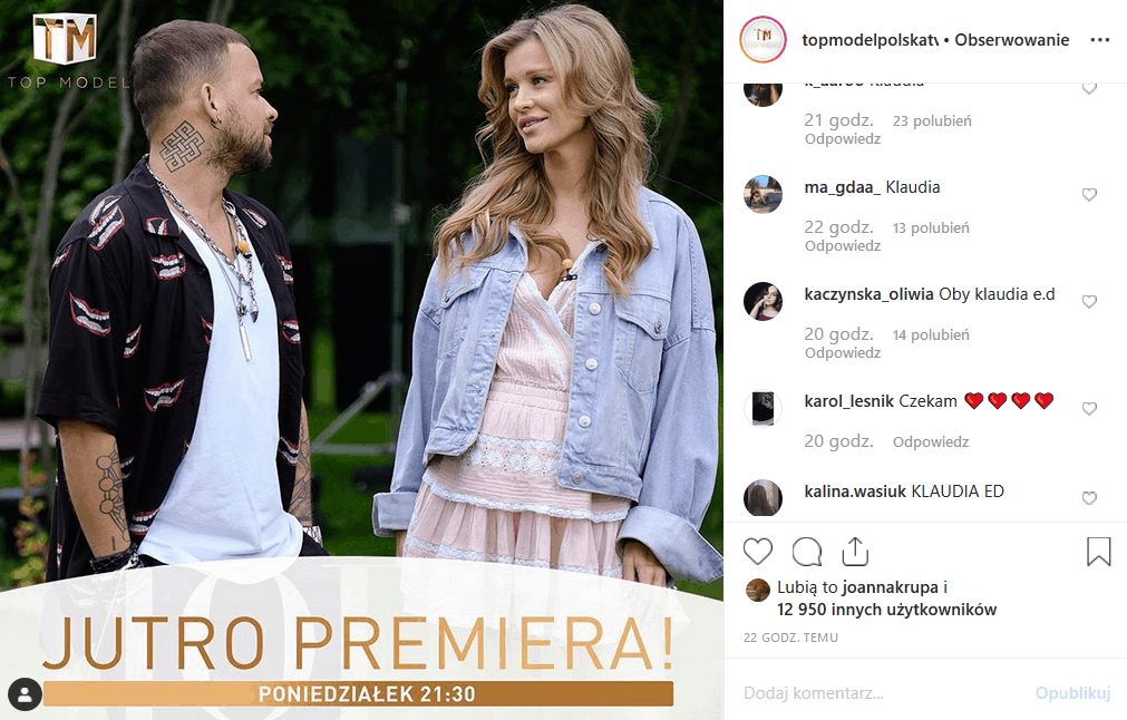 14 października do "Top Model" (TVN) dołączy nowy uczestnik. Co dziś zaprezentuje Michał Piróg i Joanna Krupa? Kto odpadnie. Instagram ma już swoje typy.