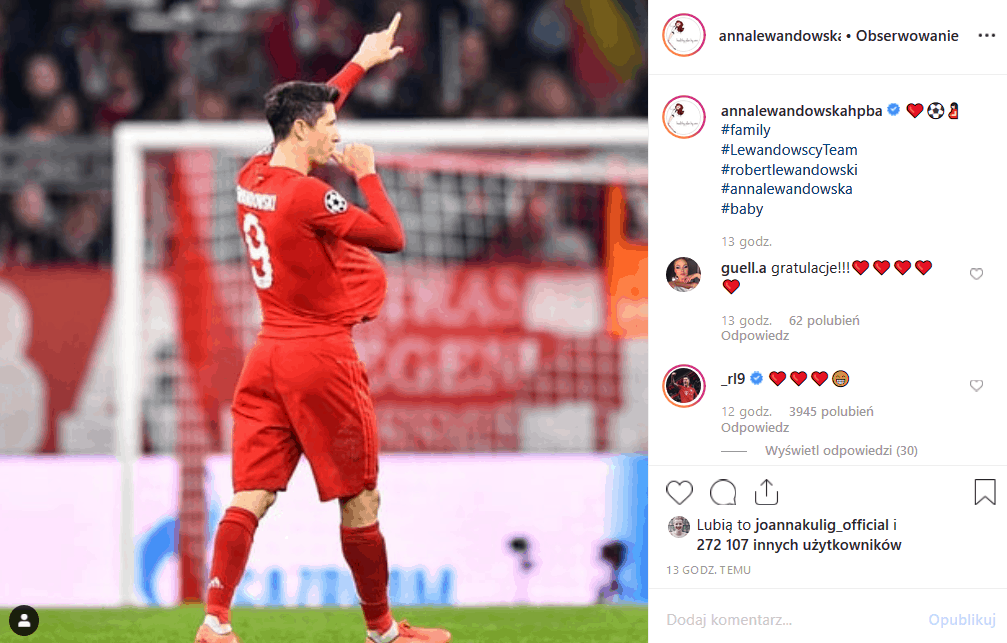 Ciąża, w której jest Anna Lewandowska potwierdzona poprzez Instagram! W Bayern Monachium święto. Robert Lewandowski jest tatą, a Klara Lewandowska siostrą!