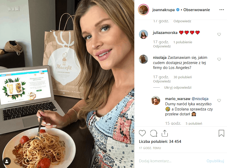 Joanna Krupa ("Top model" TVN) urodziła dziecko. Fani ją wspierali, ale najnowszy wpis gwiazdy magazynu "Playboy" na Insta to dla nich za dużo