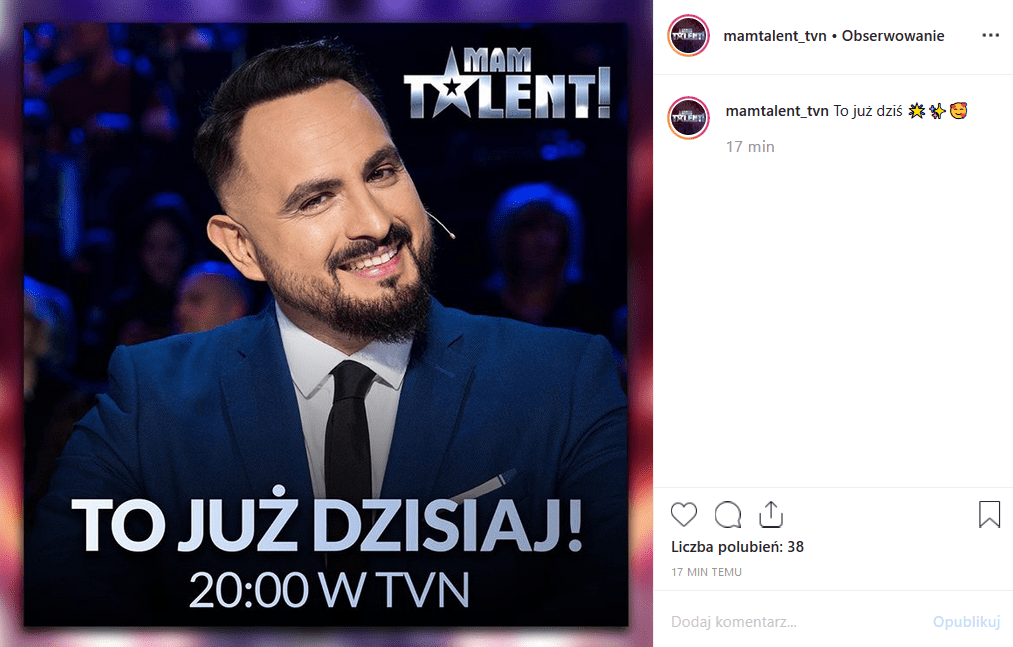 16 listopada 4 półfinał "Mam talent" (TVN). Kto podbije serce jury w składzie Agnieszka Chylińska, Agustin Egurrola i Małgorzata Foremniak?