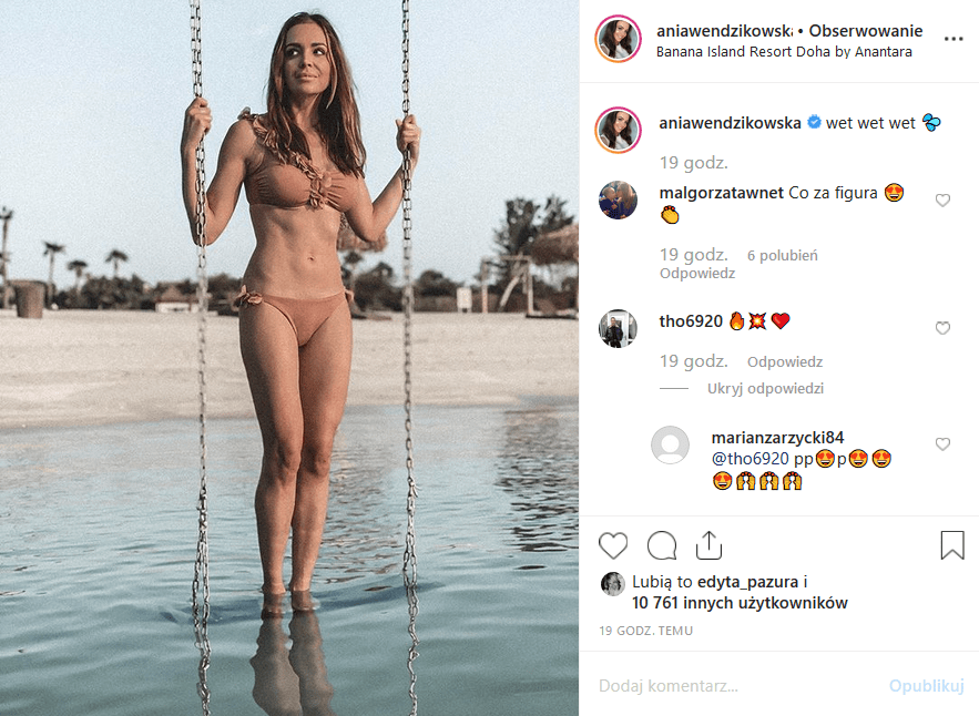 Wendzikowska w bikini zachwyca Instagram! Gwiazda "M jak miłość" (TVP2) i prezenterka TVN wrzuciła na platformę nowe zdjęcia z podróży