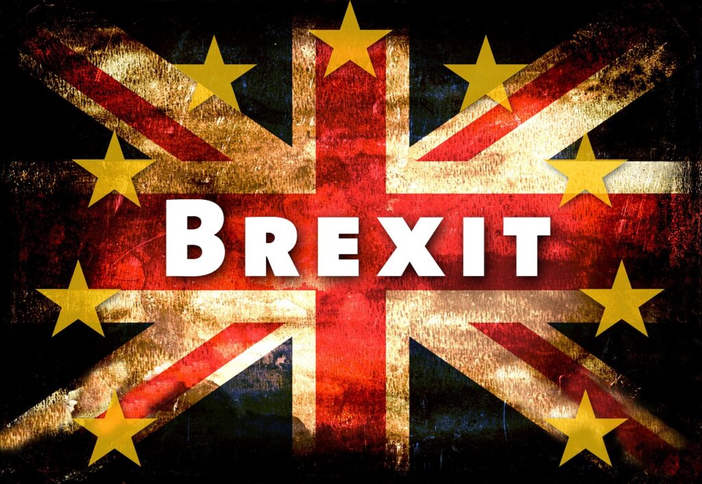 Brexit - głosowanie. Parlament Europejski w Brukseli w glosowaniu poparł umowę na mocy której Wielka Brytania wychodzi z Unii Europejskiej (UE).