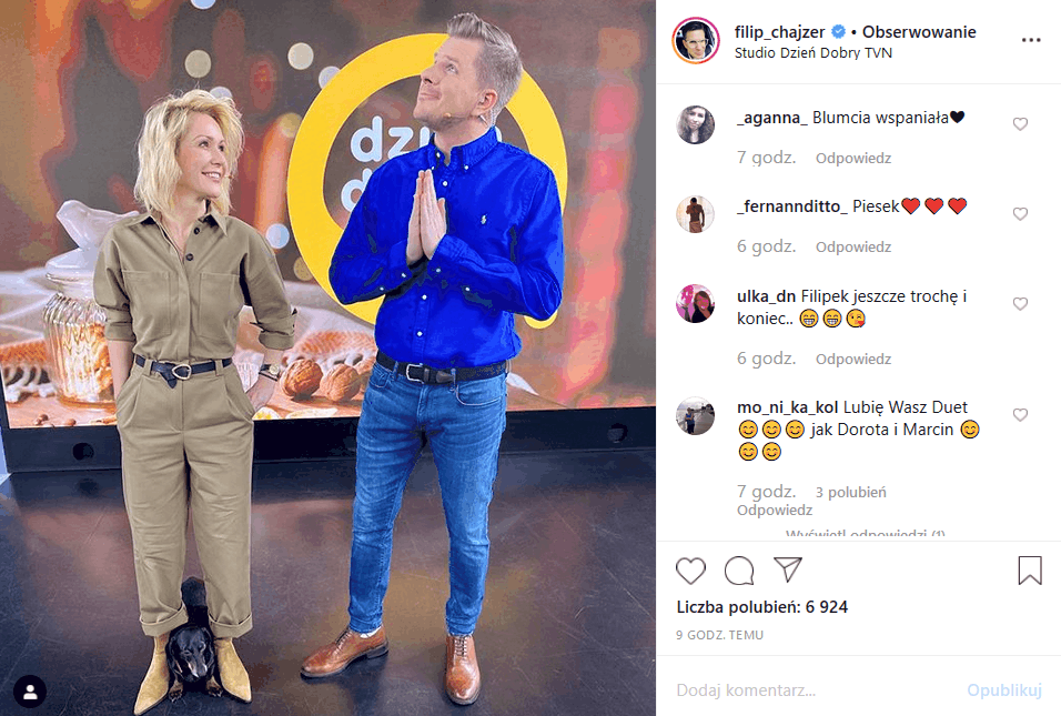 Filip Chajzer ("Dzień dobry TVN") ma ostatnio ciężko na portalach Instagram i YouTube ale nie chodzi tu o "Wchodzę w to" tylko o genezę słowa "chajzerować"