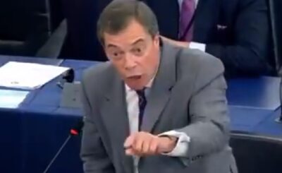 Brexit: Nigel Farage to bez wątpienia ojciec wyjścia Wielkiej Brytanii ze struktur Unii Europejskiej, na pożegnanie zwołał konferencję prasową