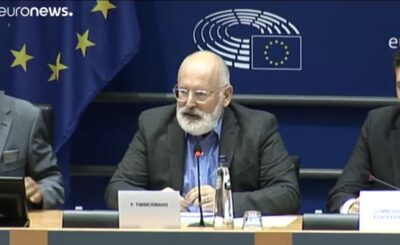 Franz Timmermans i neutralność klimatyczna: Polska opozycja oskarża rząd PiS o brak przystąpienia do pakietu o neutralności klimatycznej. Unia Europejska...
