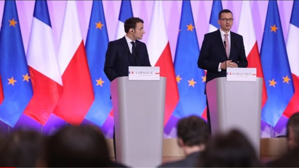 Emmanuel Macron i wizyta w Polsce. Andrzej Duda i Tomasz Grodzki (KO) spotkali się z prezydentem Francji. Dziś nie ulega wątpliwości, że Polska i Francja