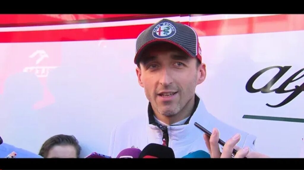 Formuła 1: Robert Kubica z Alfa Romeo Racing Team uzyskał najlepszy wynik czasowy na torze Catalunya w Barcelonie