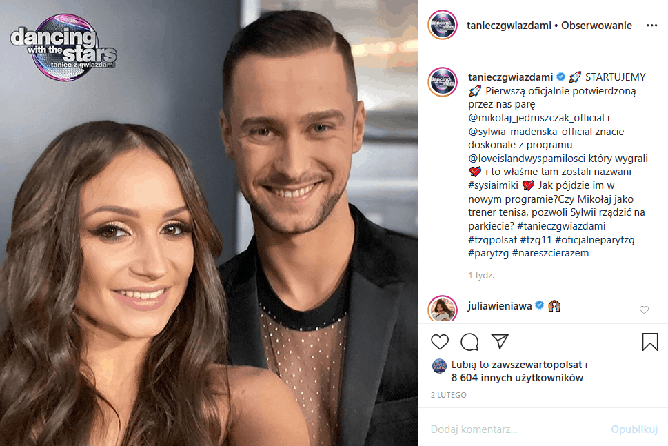 Mikołaj jędruszczak i sylwia madeńska zatańczą w show "Taniec z gwiazdami" (premiera TzG 6 III), ale choć są parą, to czy starczy im pary na parkiecie?