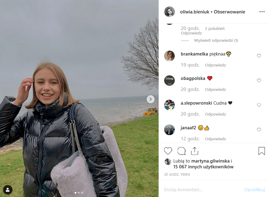 Oliwia Bieniuk coraz bardziej wygląda jak jej mama, Anna Przybylska, zdjęcia jakie wrzuca dziewczyna na Instagram tylko to potwierdzają