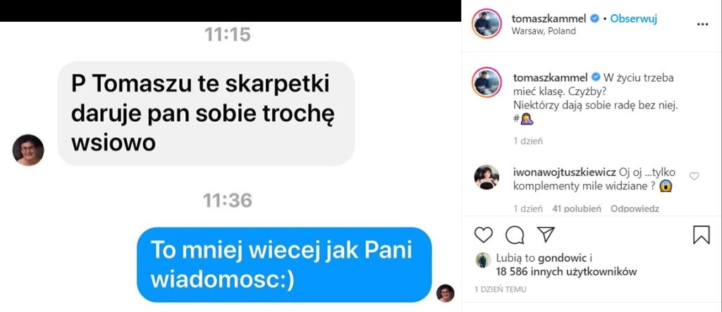 Tomasz Kammel przesadził, skandal to mało powiedziane, bowiem afera jaka wywołał na Instagram była niepotrzebna, kwarantanna najwidoczniej zaszkodziła