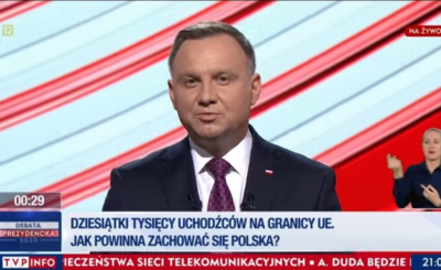 Wybory prezydenckie 2020: Andrzej Duda w TVP odpowiedział na żądania kandydata Lewicy, Robert Biedroń wezwał prezydenta do publicznych przeprosin.