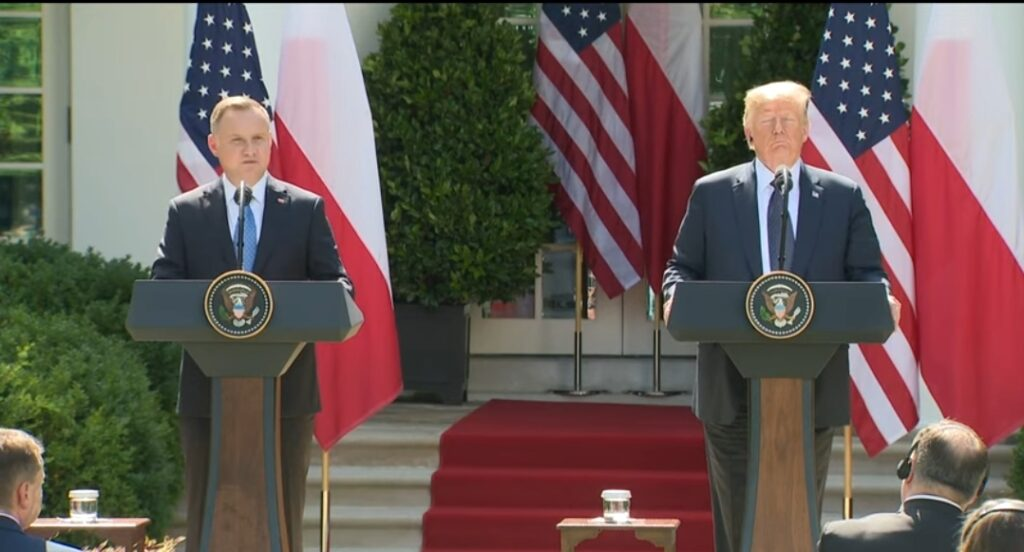 Wybory prezydenckie 2020: Andrzej Duda i Donald Trump w spotkali się w Środę w Waszyngtonie. Co ustalili prezydenci obu krajów?