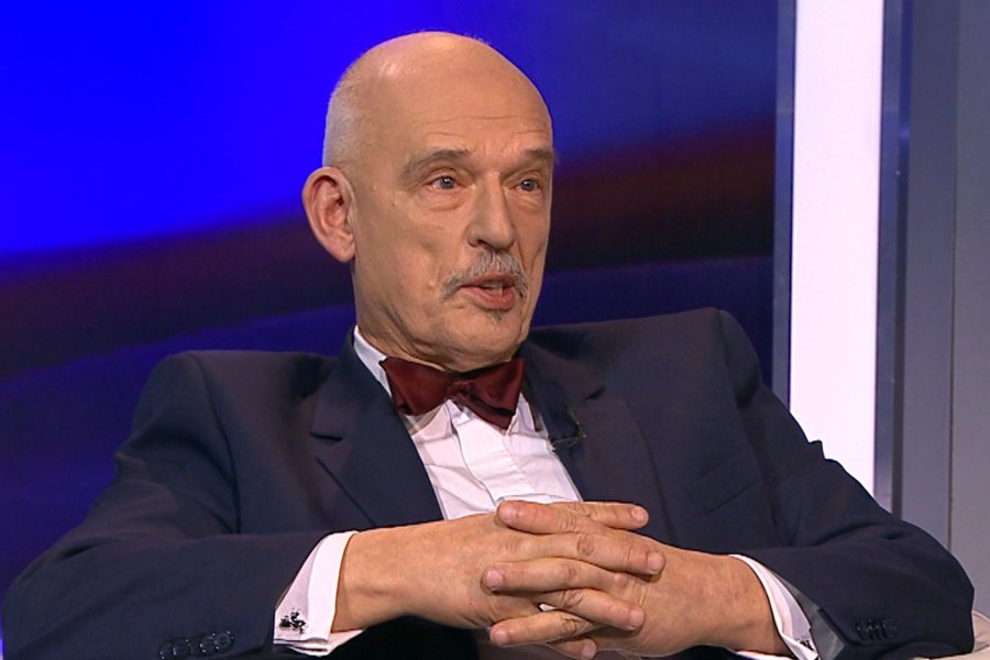 Janusz Korwin-Mikke gościł w programie "Minęła 20" w TVP, na antenie padły bardzo mocne słowa, nazwął między innymi ministra Niedzielskiego mordercą