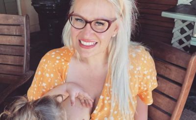 Amy McGlade szerzej znana jest jako Breast Milk Queen propagatorka karmienia piersią, która publikuje posty w serwisie Instagram.