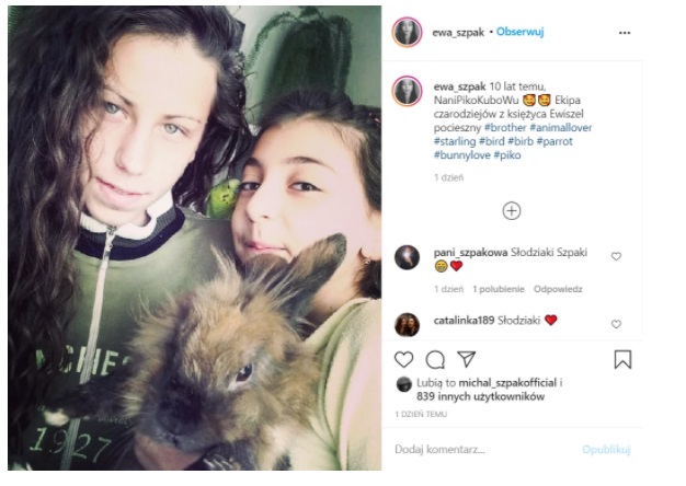 Ewa Szpak opublikowała w serwisie Instagram prywatne zdjęcie sprzed lat, na którym pozuje także Michał. Jak wyglądała wtedy gwiazda muzyki?