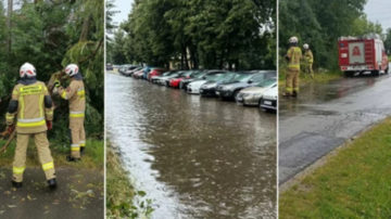 Polskie miasto znalazło się pod wodą. Wystarczyło kilka chwil