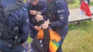 Dantejskie sceny na manifestacji Konfederacji. Policja musiała zareagować