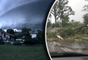 Miasta całkowicie sparaliżowane. Nawałnice przetaczają się przez kraj