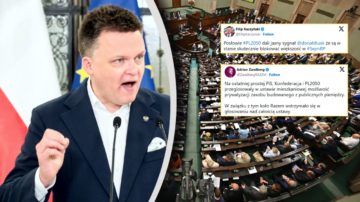 Hołownia dopiero co ugadywał się z Kaczyńskim a teraz to. Takiego rozłamu nikt się nie spodziewał