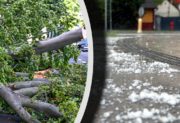Wystarczyła chwila i polskie miasto zostało zniszczone. Nagrania przerażają