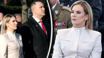 Nagle Marta Nawrocka się zatrzymała. Tak potraktowała weterana – fotoreporterzy wszystko uwiecznili