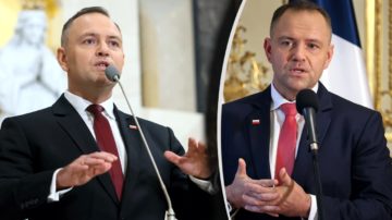 Nawrocki nagle wybuchł podczas przemówienia. Wcale się nie hamował