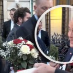Tak naprawdę przywitano Nawrockiego. Nagle dostał niespodziewany prezent dla córeczki - jego mina mówi wszystko