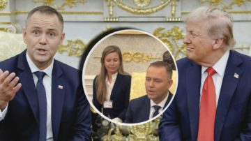 Wydało się, kim była tajemnicza kobieta u boku Nawrockiego w USA. Zdjęcia pokazały prawdę