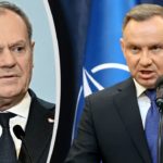 Premier Donald Tusk zwrócił się wprost do dwóch prezydentów - urzędującego Karola Nawrockiego i byłego prezydenta Andrzeja Dudy. Poszło o reakcję na słowa Donalda Trumpa, które w Polsce odebrano jako uderzające w sens sojuszniczej ofiary i w pamięć o żołnierzach poległych na misjach.