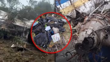 Tragiczne wieści z samego rana. Samolot rozbił się w górach. Nikt nie przeżył. Filmy z miejsca zdarzenia przerażają