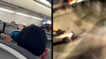 Przeraźliwe krzyki i hałas z wnętrza samolotu tuż przed startem. Pilot przerwał kołowanie – nie mogli uwierzyć w to co zobaczyli