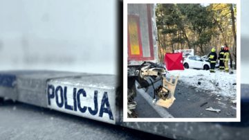 Tragiczny wypadek na DK 91 pod Włocławkiem. Nie żyje 25-letni kierowca Renault