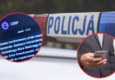 Wiadomości od „CBŚP” krążą po Polsce. Policja ostrzega przed wyłudzeniem danych bankowych