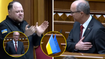 Czarzasty w Kijowie: „Pomożemy wam w wejściu do Unii Europejskiej. Wejdziecie do Unii Europejskiej”