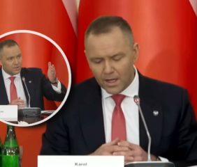 Żukowska doprowadziła Nawrockiego do furii. Dantejskie sceny – kamery wszystko wyłapały