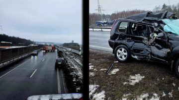 Potężny karambol na S3. Kilkanaście osób rannych, kilka w stanie ciężkim. Widok na miejscu zdarzenia przeraża