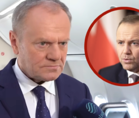 Nawrocki uderzył w Tuska. Odpowiedź premiera: „Od moich wnuczek wara”