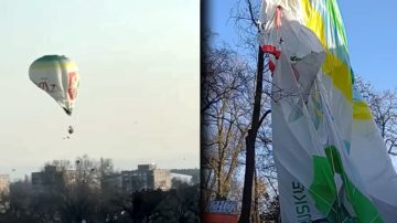 Tragedia w Zielonej Górze: Balon uderzył w budynek i runął na ziemię. Ludzie wypadali z kosza, jest ofiara śmiertelna. Nagrania przerażają