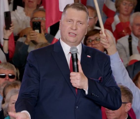 Czarnek uderza w Czarzastego. „Stać cię, komuchu”. Ostre słowa w Katowicach